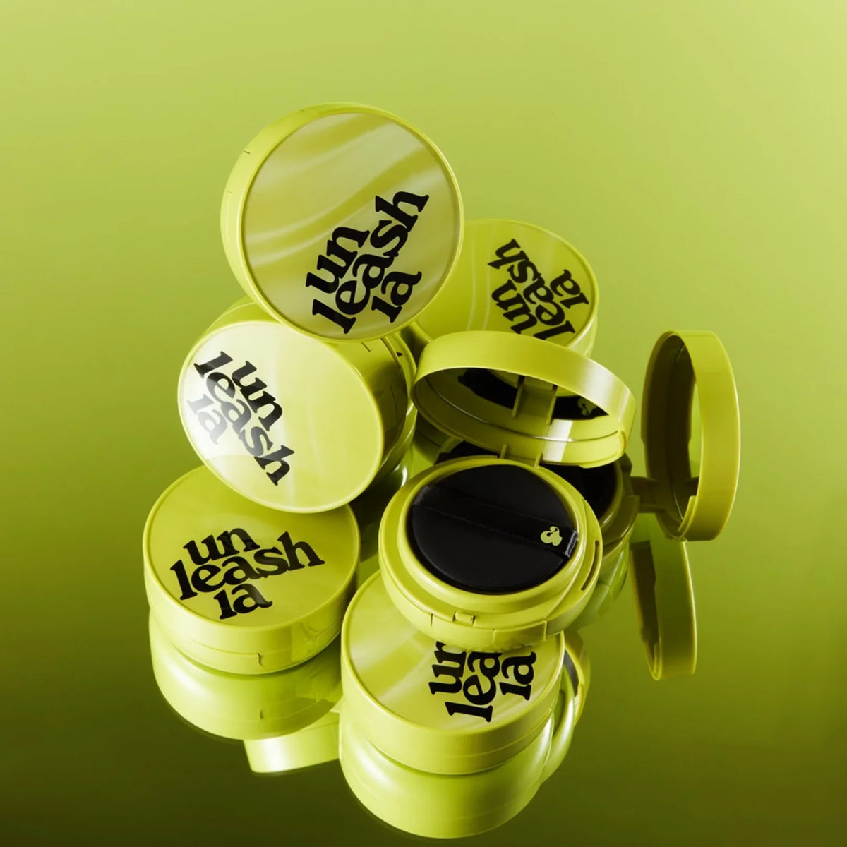 Unleashia Satin Wear Healthy-Green Cushion SPF30 PA++ 15g