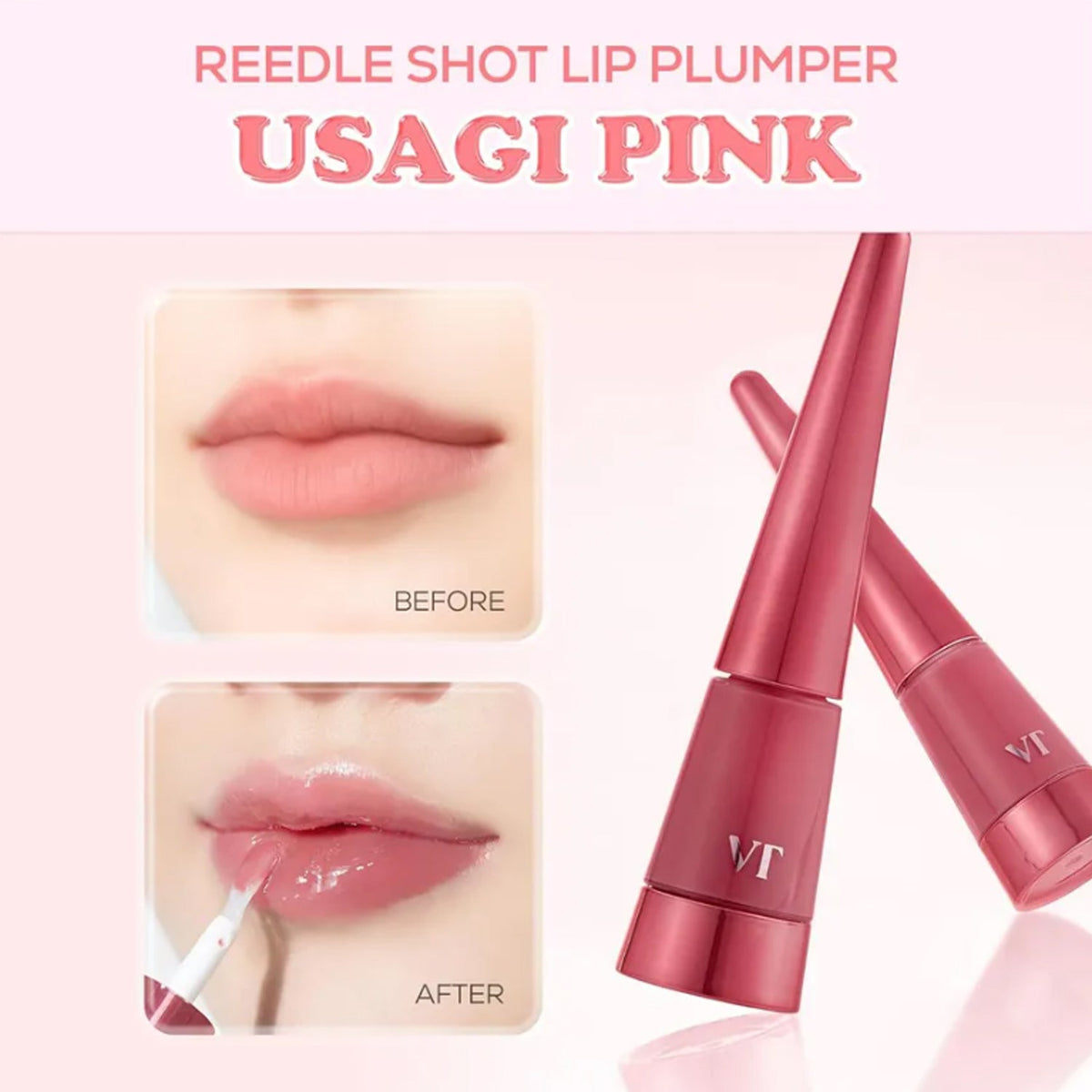 VT Cosmetics Reedle Shot Lip Plumper 4.3g (3 Types)