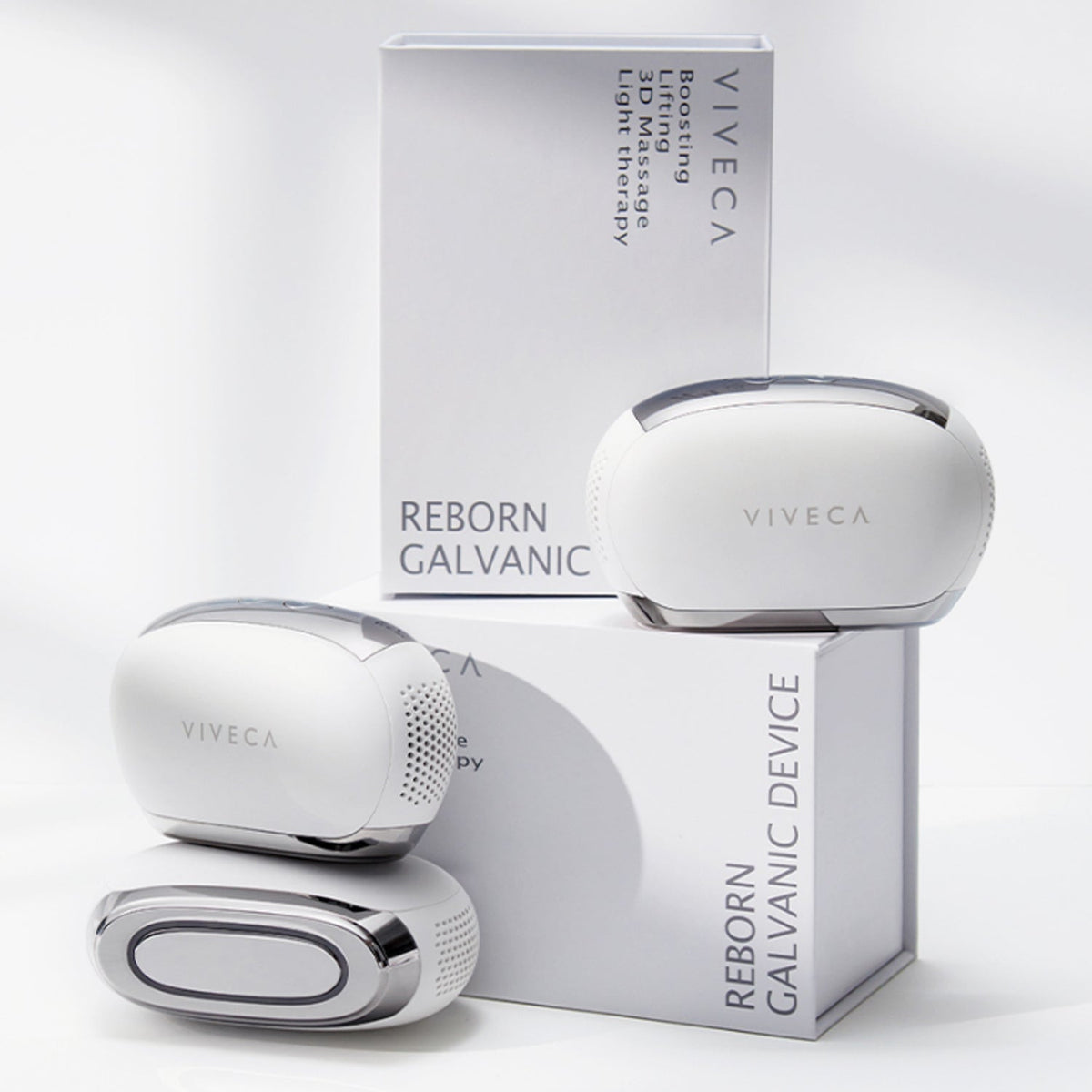 Viveca Reborn All-In-One Galvanic Massager Hot & Cool EMS Homecare Device