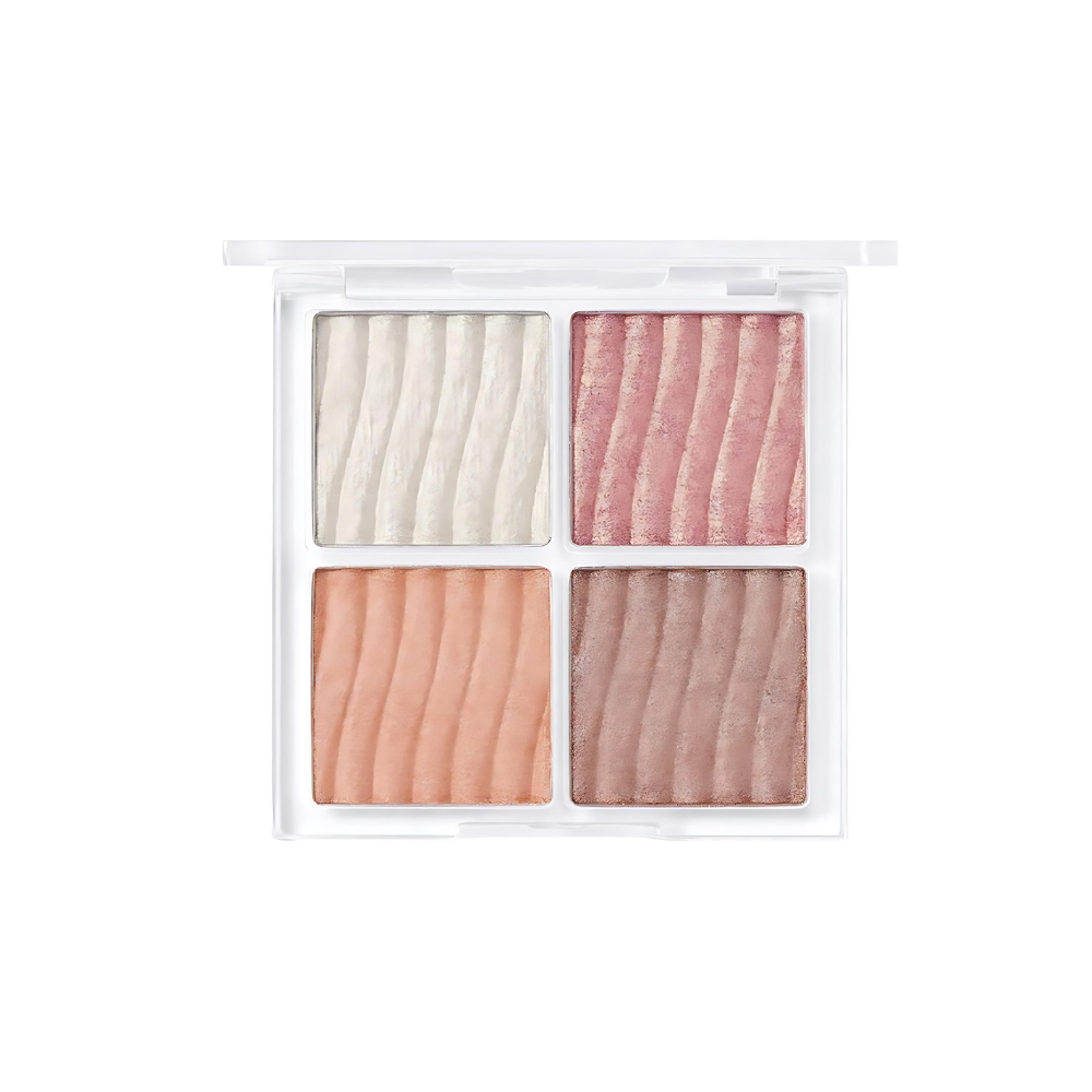 WAKEMAKE Glow Contouring Highlighter Palette 7.8g