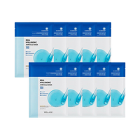 WELLAGE Real Hyaluronic Ampoule Mask 27ml*5ea (1BOX)