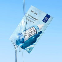 WELLAGE Real Hyaluronic Ampoule Mask 27ml*5ea (1BOX)