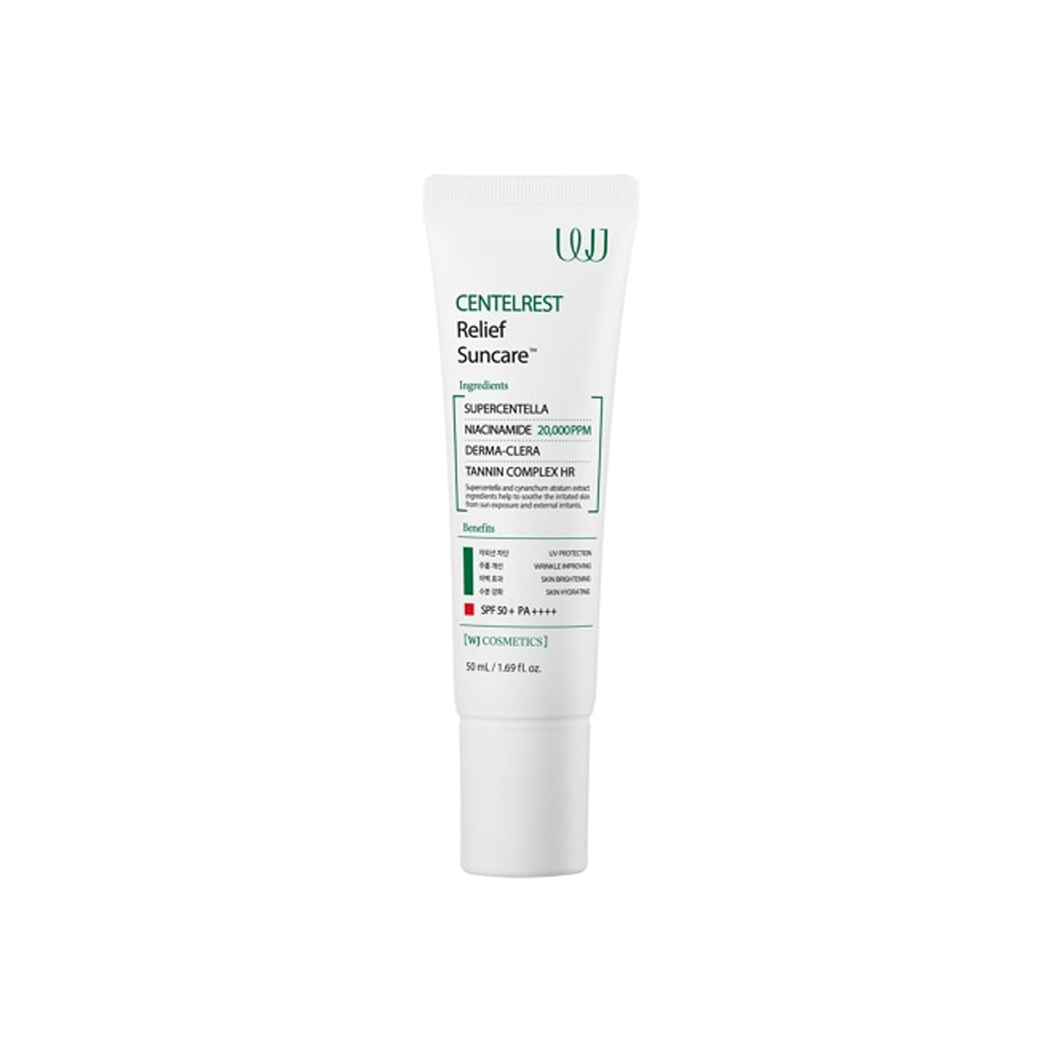WJ Centelrest Relief Suncare 50ml
