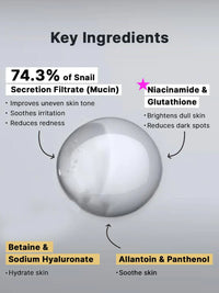 COSRX Advanced Snail Radiance Dual Essence 80ml - DODOSKIN