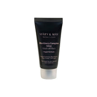 [Mary&May] Blackberry Complex Glow Wash off Pack 30g - Dodoskin