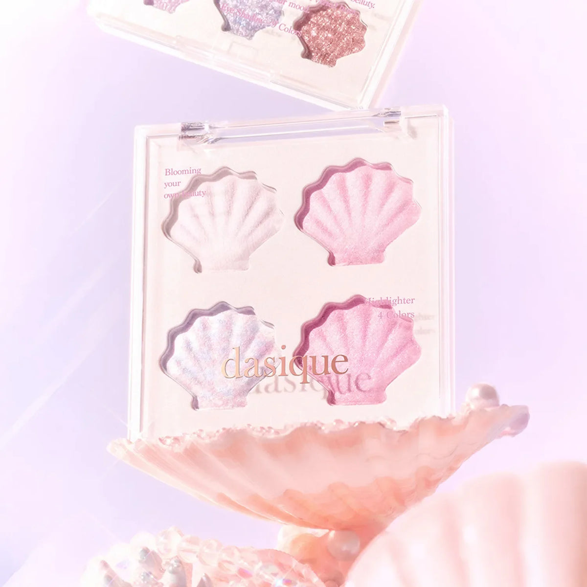 dasique Shine Glow Highlighter Palette 5.5g 01 Twinkle Mermaid (Mermaid Edition)