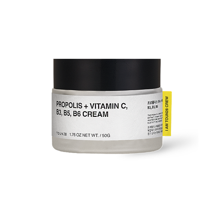 Toun28 Propolis + Vitamin C, B3, B5, B6 Cream 50g