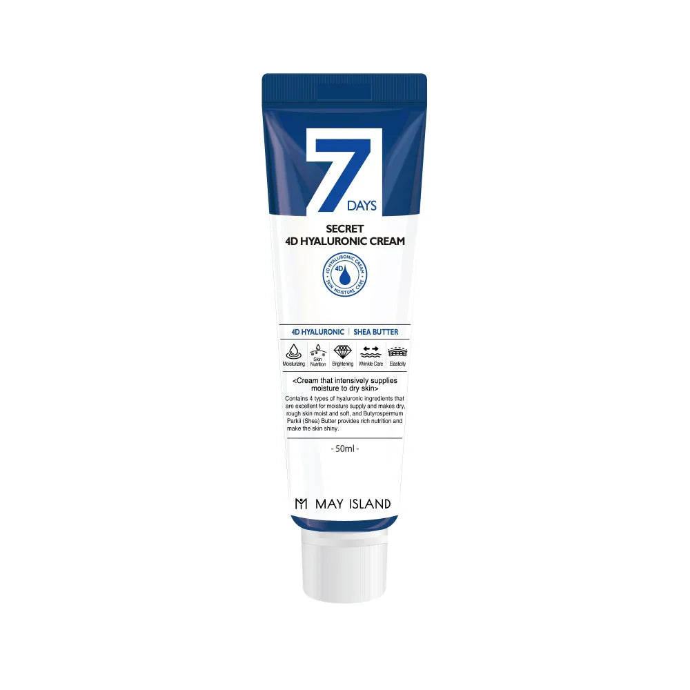 MAY ISLAND 7 Days Secret 4D Hyaluronic Cream 50ml