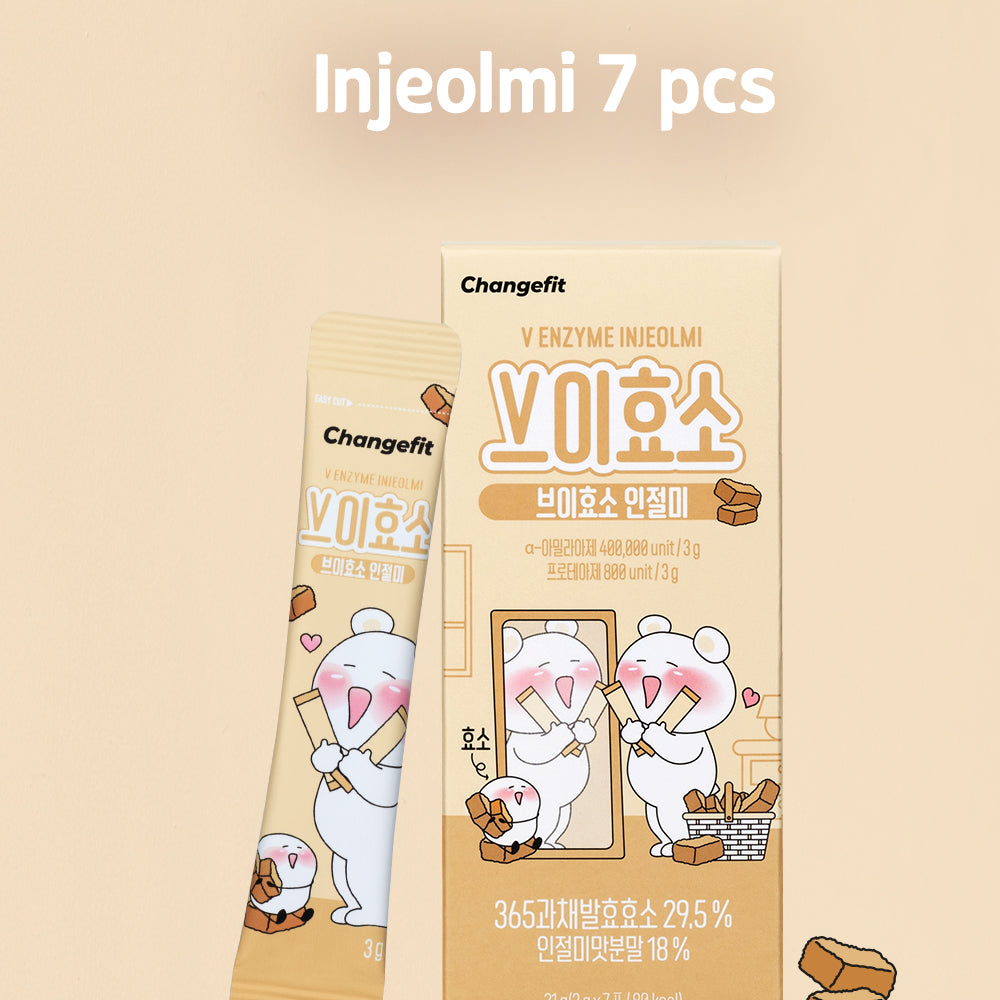 CHANGEFIT V Enzyme Injeolmi 3g*30 Sticks / 3g*7 Sticks