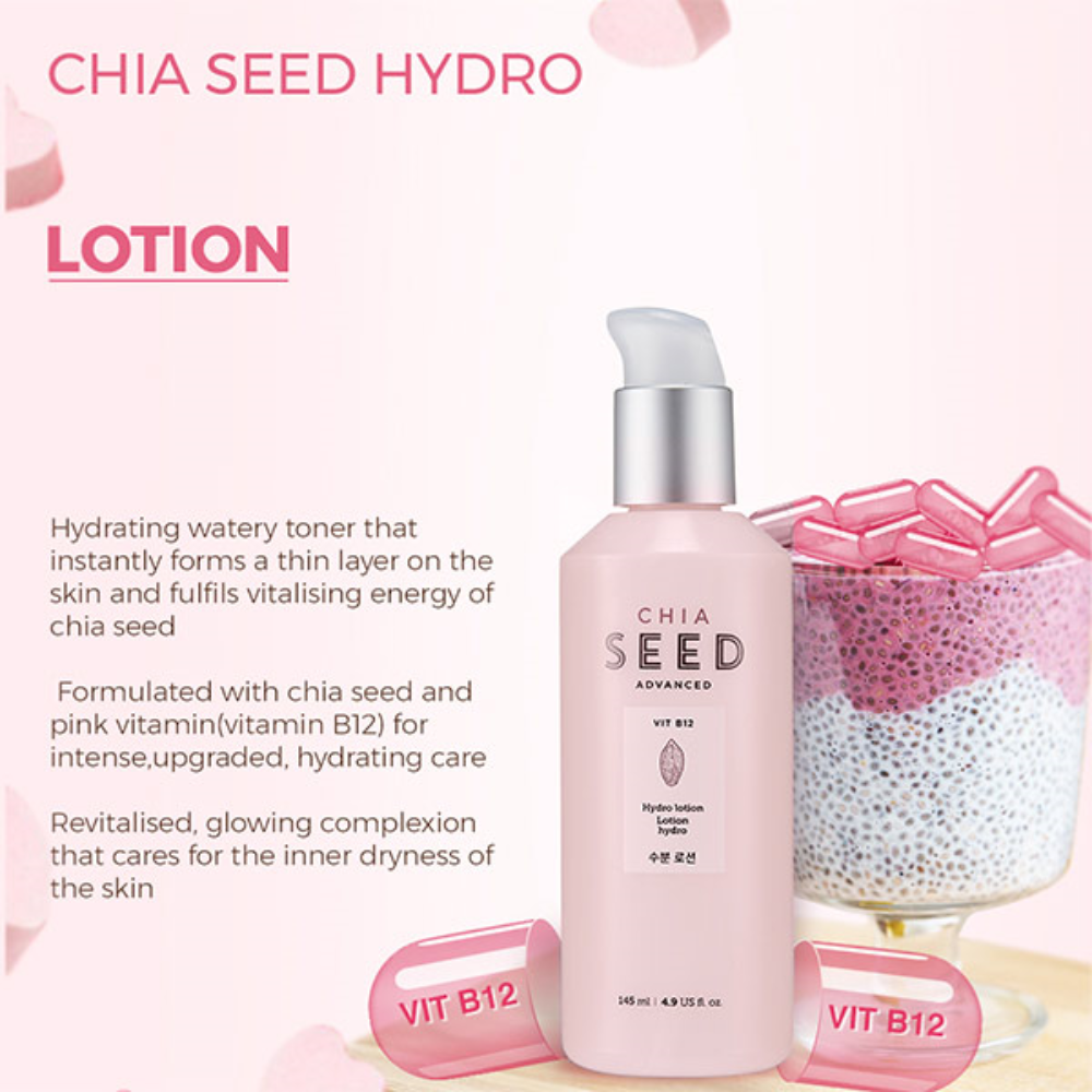 THE FACE SHOP Chia Seed Hydro Lotion 145ml