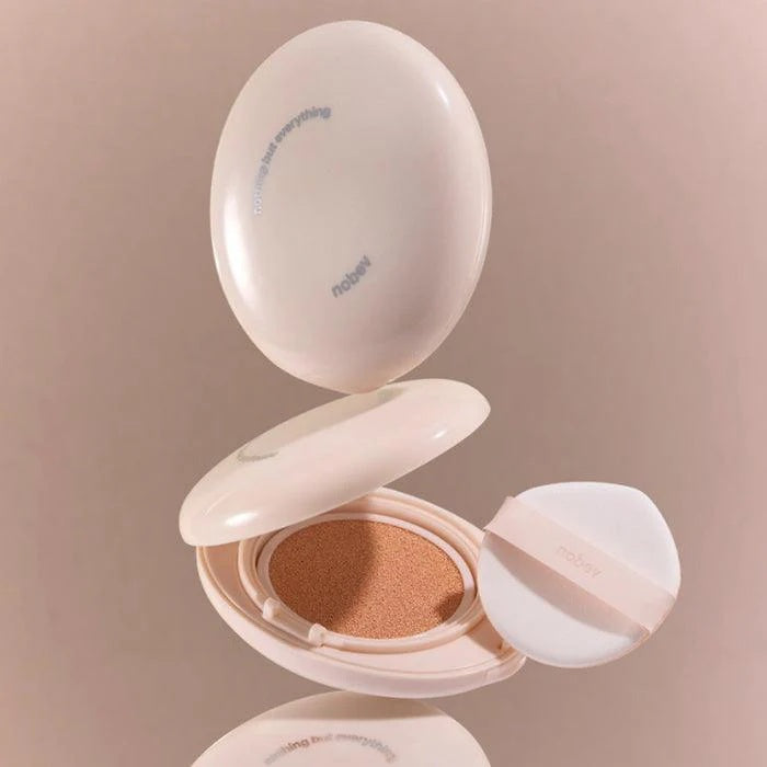 nobev Easy Peasy Filter Cover Cushion SPF50 PA+++ 15g (+Refill 15g) 5colors