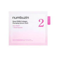 numbuzin No.2 Rose PDRN Collagen Plumping Serum Mini Duo 10ml (Mild 1ml × 5ea + Intensive 1ml × 5ea)