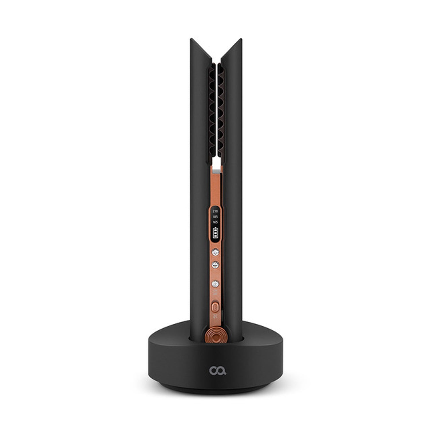 oa The Velvet Cordless Mini Straightener (Portable Flat Iron for Bangs)
