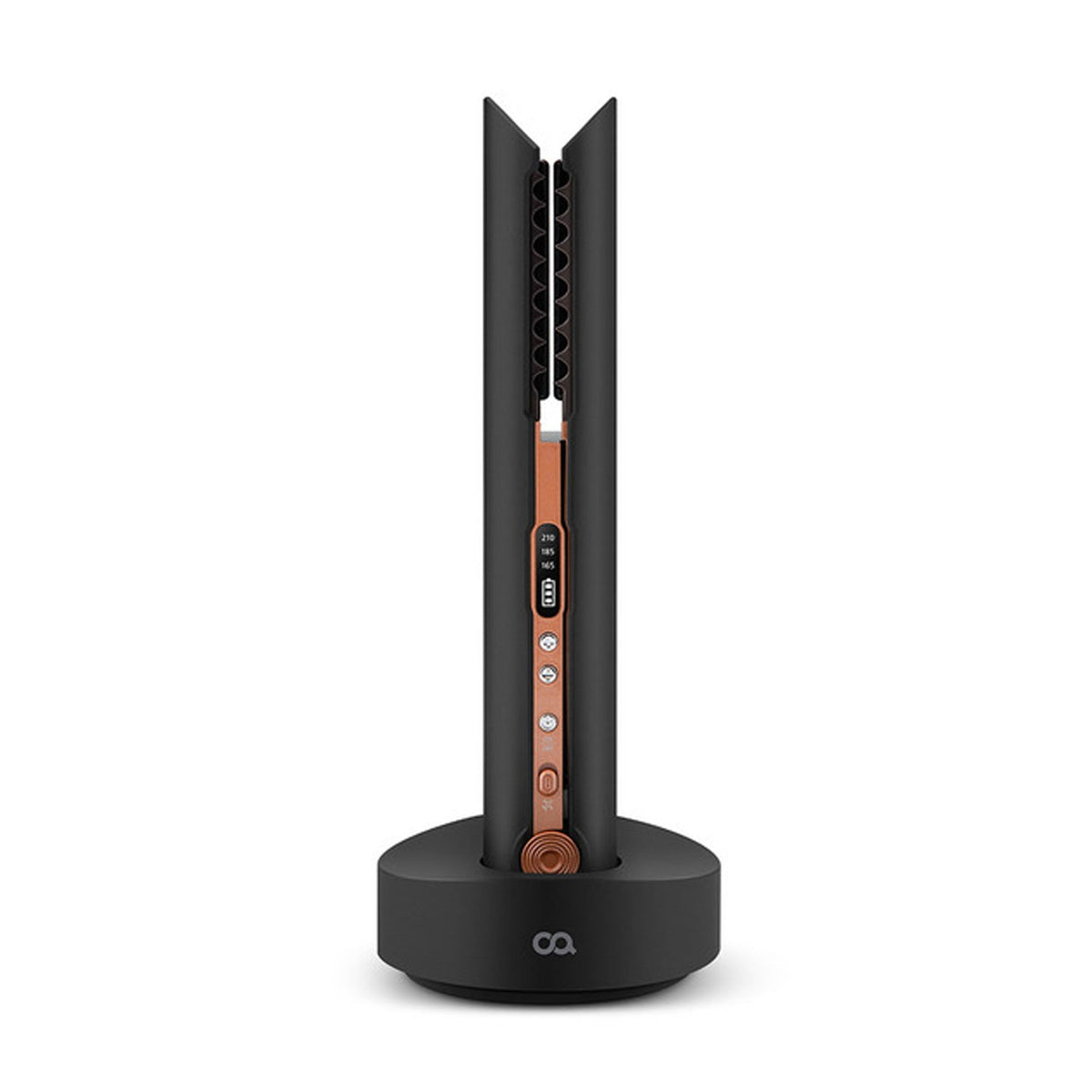 oa The Velvet Cordless Mini Straightener (Portable Flat Iron for Bangs)