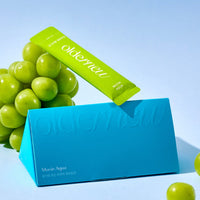 oldernew Mucin Aqua (Green Grape Flavor) - 20g x 20 Sticks (2 Boxes)