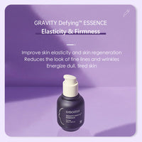 Sleek 35ml onoma GRAVITY Defying™ Essence bottle for skincare routine.