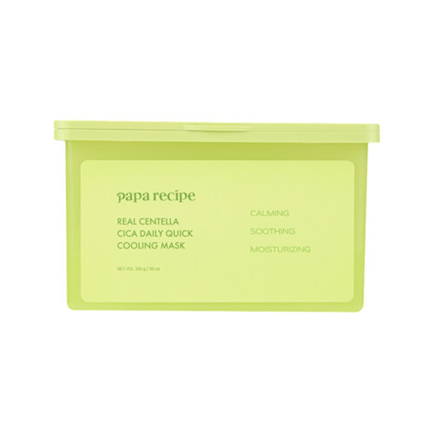 papa recipe Real Centella Cica Daily Quick Cooling Mask 30ea