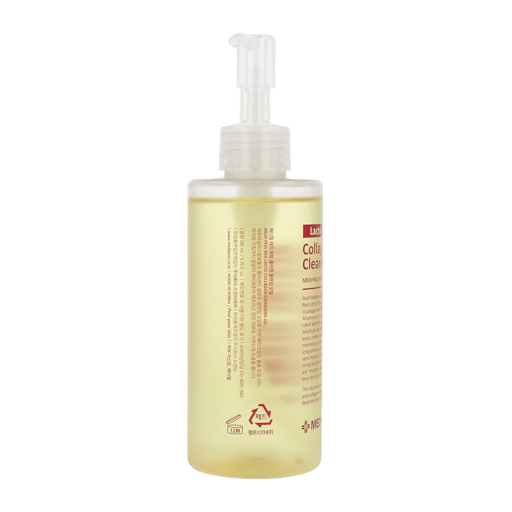 MEDI-PEEL Red Lacto Collagen Cleansing Oil 200ml - Dodoskin