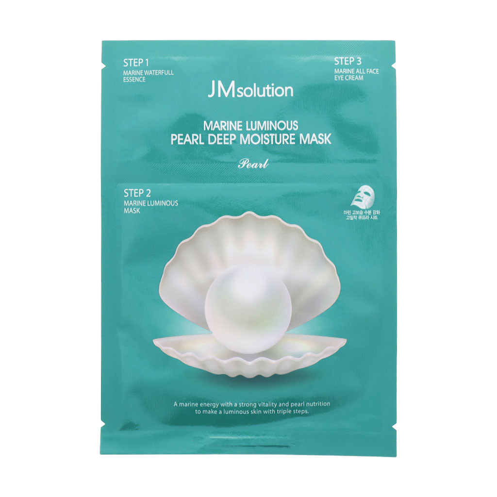 JM Solution Marine Luminous Pearl Deep moisture Mask 10ea - Dodoskin