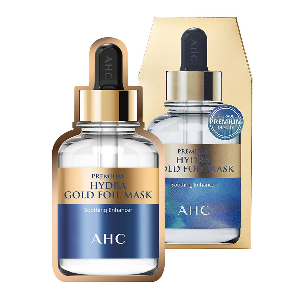 AHC Premium Hydra Gold Foil Mask Sheet 25g 5ea - Dodoskin