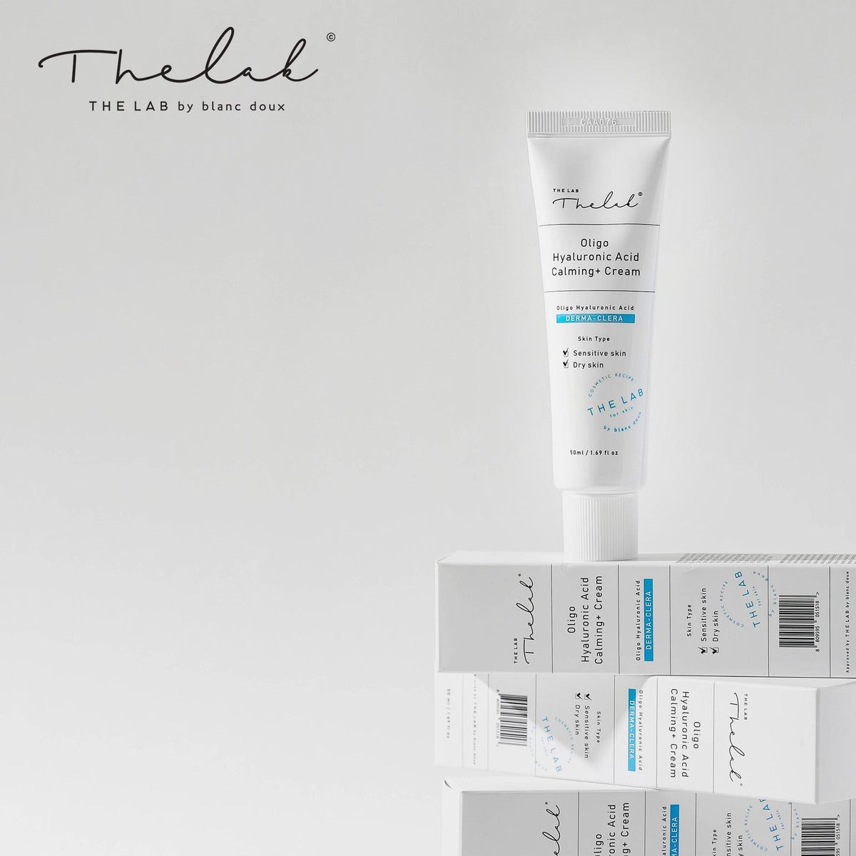 THE LAB by blanc doux Oligo Hyaluronic Acid Calming+ Cream 50ml - DODOSKIN