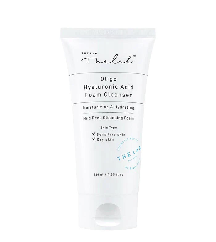 THE LAB by blanc doux Oligo Hyaluronic Acid Foam Cleanser 120ml