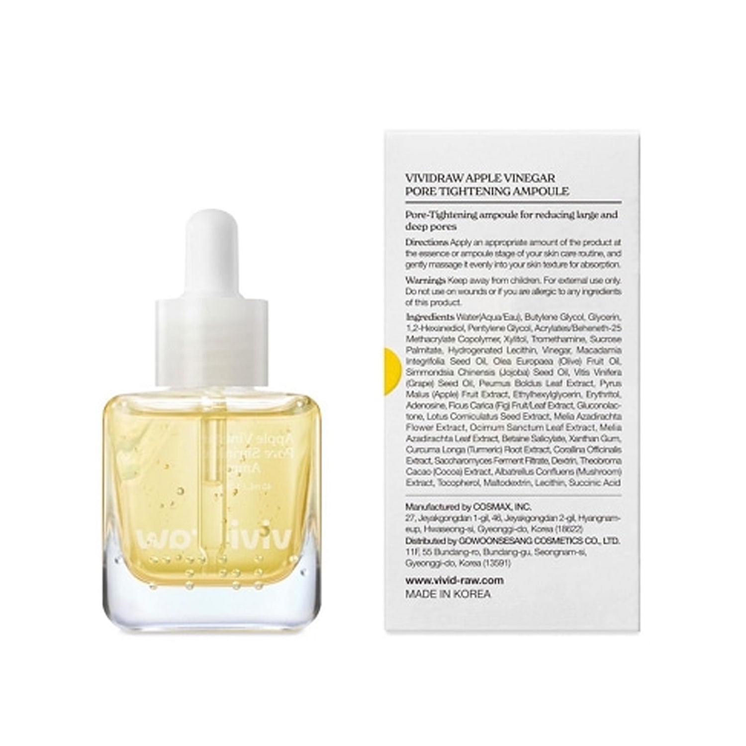 vividraw Apple Vinegar Pore Tightening Serum 40ml