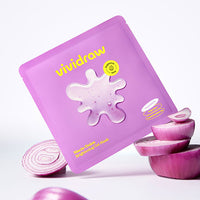 vividraw Niacin Onion Brightening Gel Mask 4ea