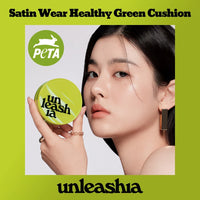 Unleashia Satin Wear Healthy Green Cushion Refill SPF 30 PA++ 15g * 21 colors