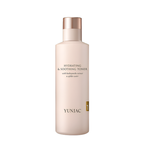 YUNJAC HYDRATING & SOOTHING TONER WITH BAEKNYONCHO EXTRACT & UJILDU WATER 150ml - DODOSKIN